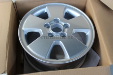1x Original Opel Astra G 6x15 Alufelge 15 Zoll Alloy Wheel 24437245