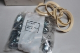 Neu Rondell Einbausatz 20x Radmuttern M12x1.5 SW19 4x Ringe für Jaguar XK XF XJ